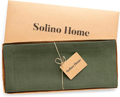 Solino Home Linen Table Runner 72 Inches Long - Image 5