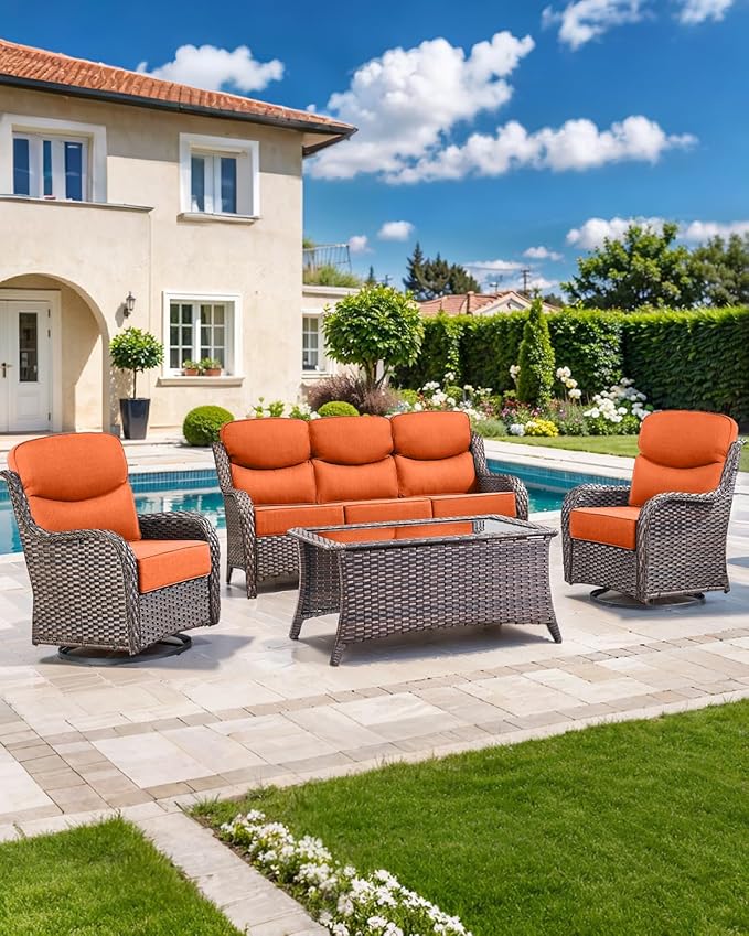 Luxury 22x24/22x25 6-Inch Smile Patio Cushions - Image 6