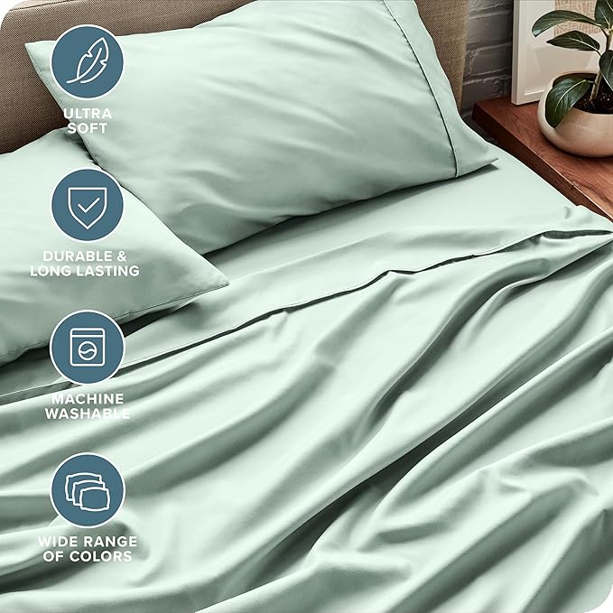 Bare Home Queen Sheet Set - Image 4