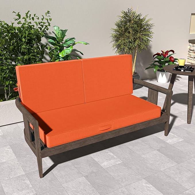 Outdoor Loveseat Cushions, 46x24 Outdoor Chair Cushions - Image 6