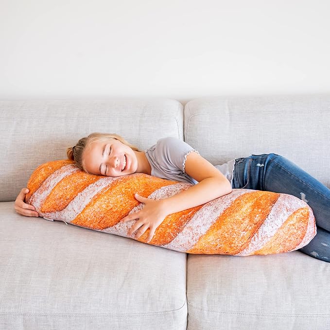 42" 3D Rustic Baguette Throw Pillow - Image 3