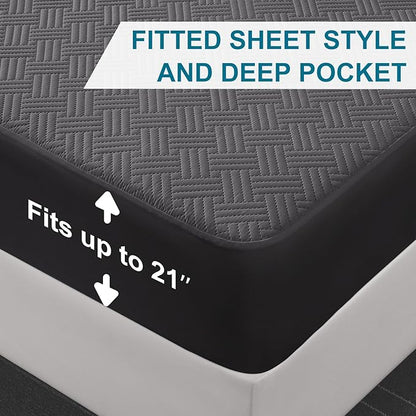 Waterproof Mattress Protector Queen Size - Image 6