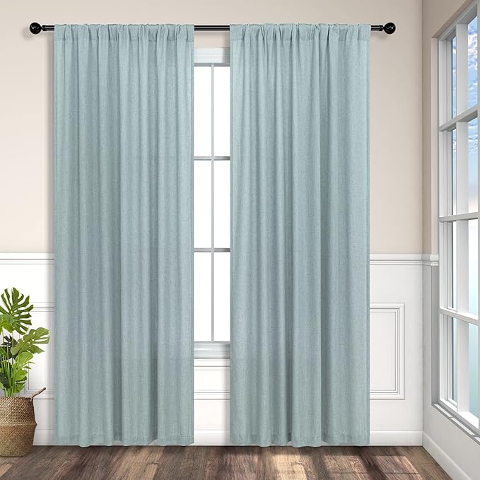 Seafoam Curtains 63 Inch Length - Image 8