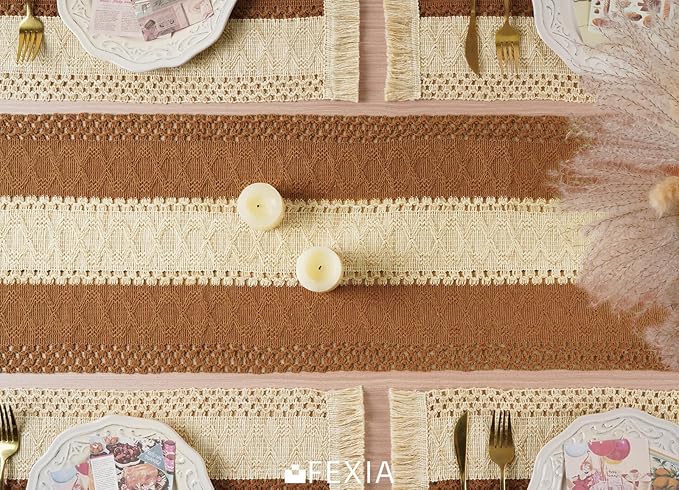 FEXIA Boho Table Runner for Home Decor - Image 6