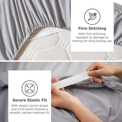 Bedsure Deep Pocket Queen Sheets Set - Image 5