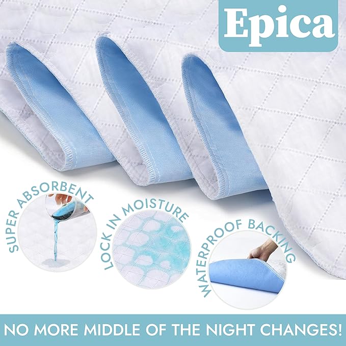 Premium Quality Bed Pad, Waterproof, and Washable - Image 3