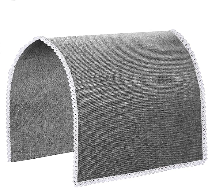 Ntomtuex Linen Couch Arm Covers Lace Edge Non-Slip Sofa Armrest Slipcover Covers by Ntomtuex