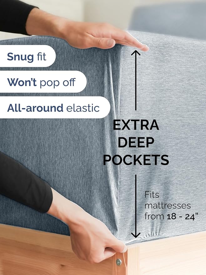 Extra Deep Cal King Sheet Set - Image 3