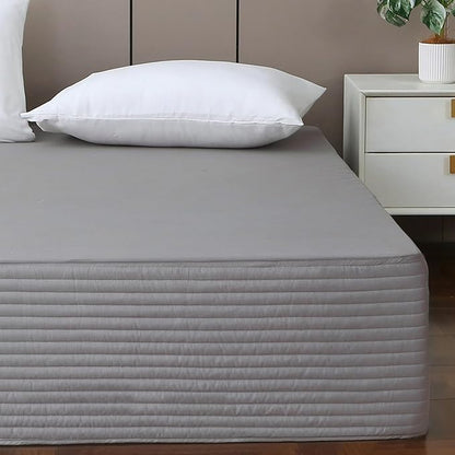 Queen Bed Skirt-Box Spring Cover by UTFDXU
