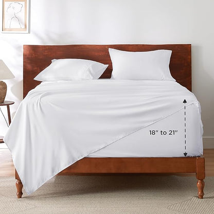 Bedsure Deep Pocket Full Size Bed Sheets Set - Image 8