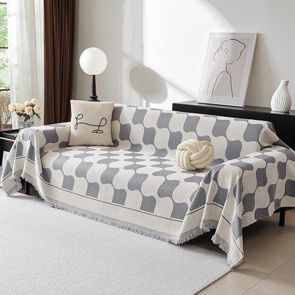 MEETSKY Couch Cover Super Soft Couch Covers - Image 2