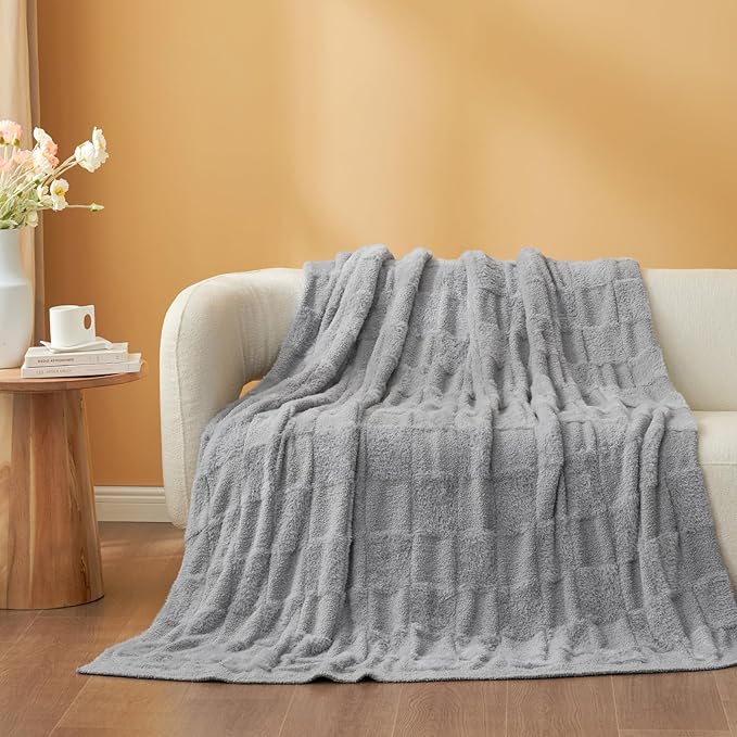 Snuggle Sac Faux Fur Throw Blanket - Image 7