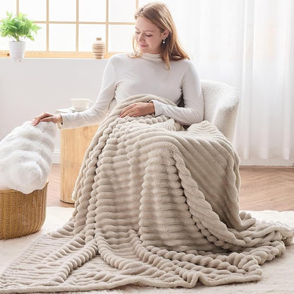 NEWCOSPLAY Super Soft Throw Blanket Linen Premium Silky Flannel Fleece 3D - Image 2