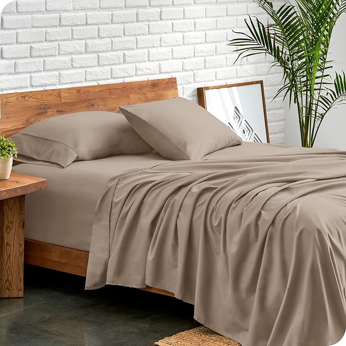 Bare Home Split Head Flex King Sheet Set - Image 3