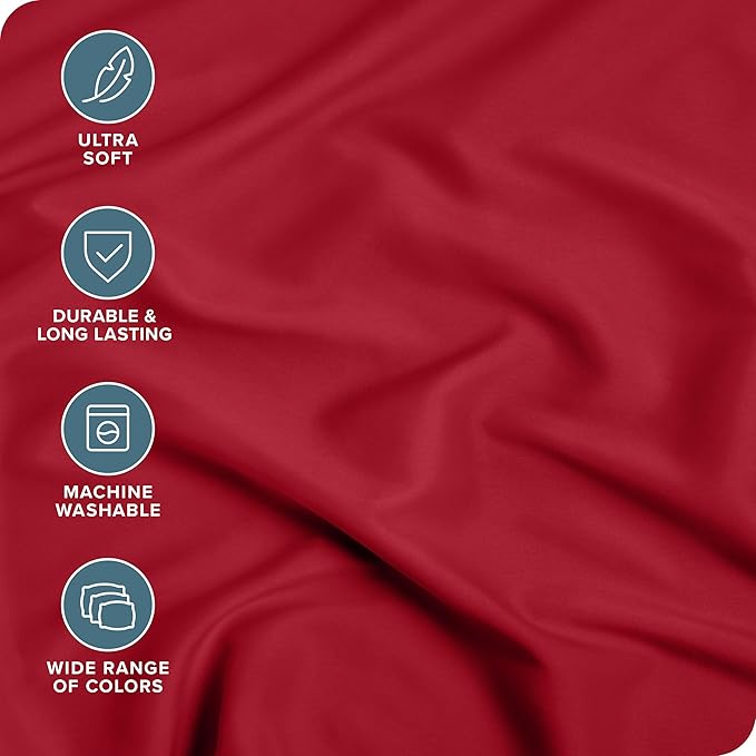 Bare Home 2-Pack Fitted Bottom Sheets Twin XL - Image 2