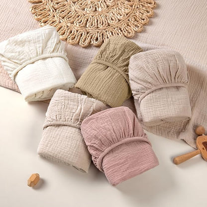 lulumoon Muslin Bassinet Sheets - Image 8
