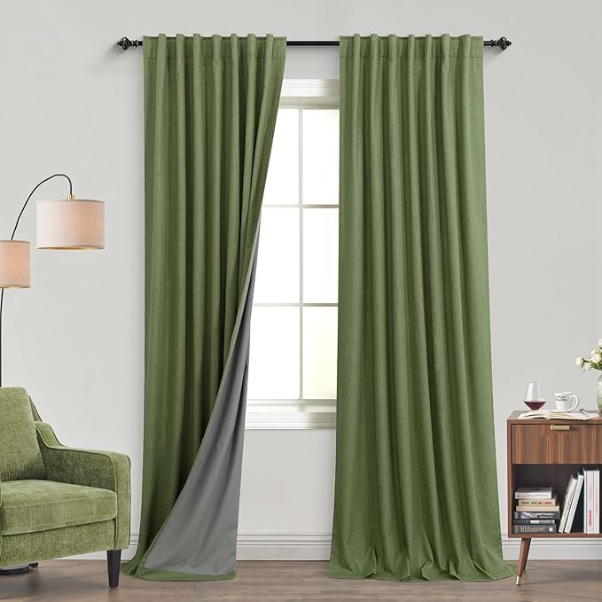 KOUFALL Nursery Curtains Blackout by KOUFALL