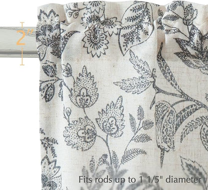 jinchan Floral Kitchen Curtains - Image 4