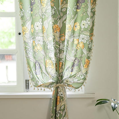 ENJOYBRIDAL Floral 63 Inch Curtains - Image 6