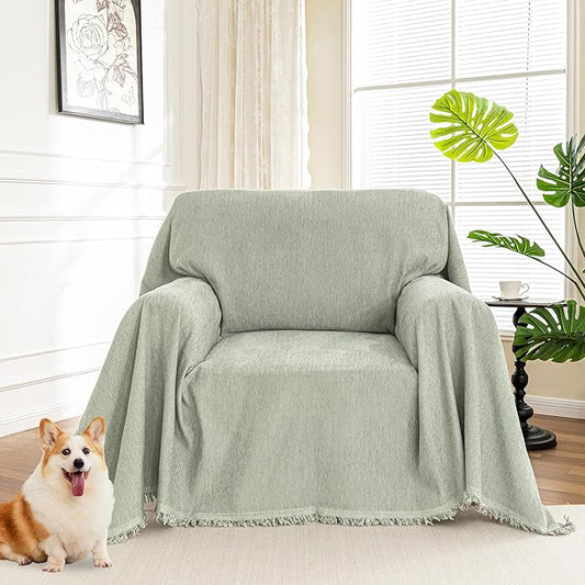 MYSKY HOME Oversized Armchair Couch Cover by MYSKYHOME