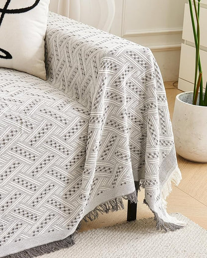 AIVIA Couch Cover Sheet Blanket, Oversized Reversible Covers - Image 5