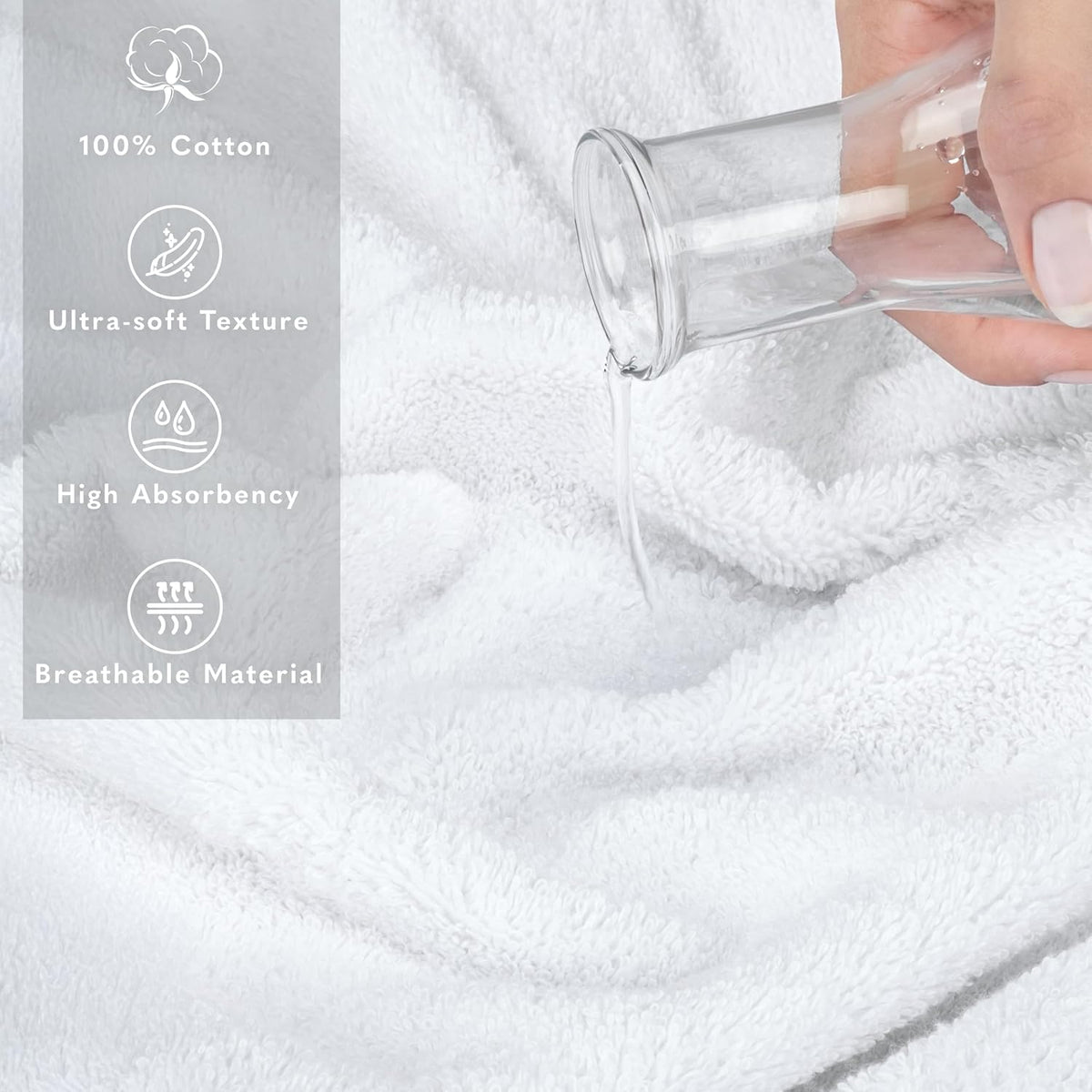 american soft linen 100% cotton luxury turkish towels showing dimensions