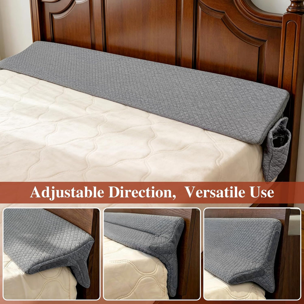 JZHLLA Triangle Bed Gap Filler King, Prevent Items from Falling