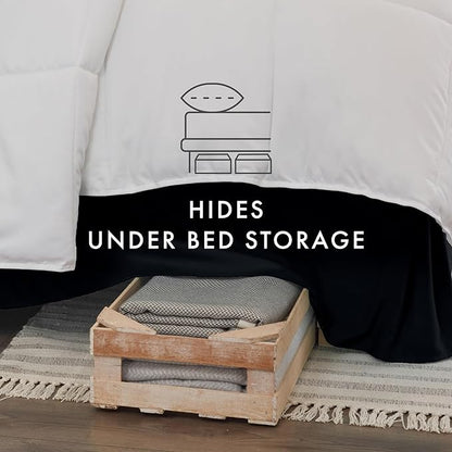 Linen Market Bed Skirt - Image 2