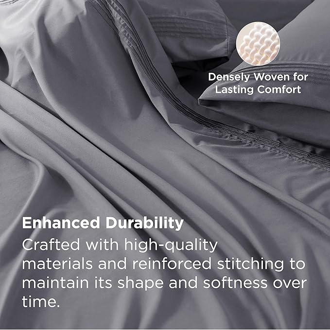 Bedsure Deep Pocket Queen Sheets Set - Image 6