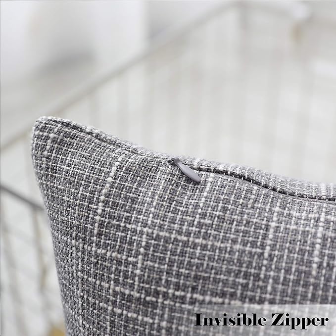Kevin Textile Decorative Linen Throw Pillow Covers Cushion Case New 2 Tone Star - Image 3