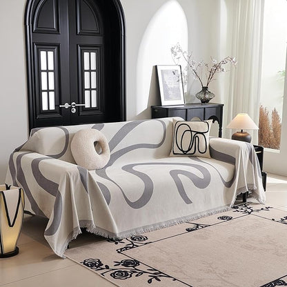 MYSKY HOME Boho Couch Cover Super Soft Couch Covers by MYSKYHOME
