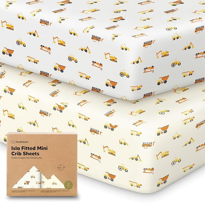 Pack and Play Sheets Fitted by KeaBabies