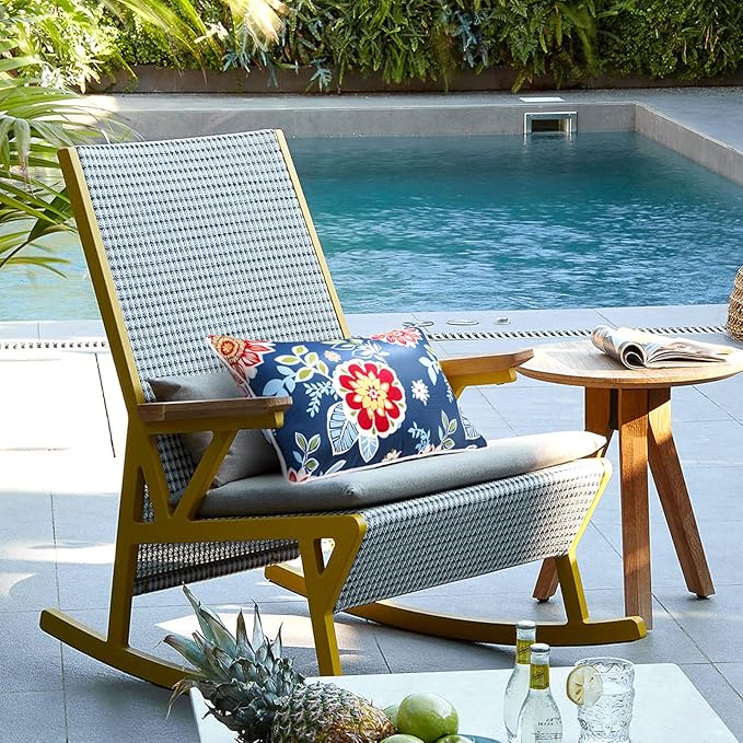 JMGBird Outdoor Pillows Waterproof Set of 2 Outdoor Throw Pillows - Image 2