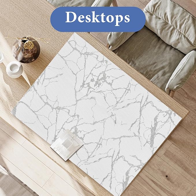 Drawer and Shelf Liner for Kitchen Cabinet: 17 in X 20 Ft Non Slip Waterproof - Image 7
