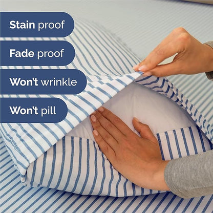 Split King Size 5 Piece Sheet Set - Image 5