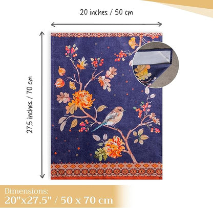 Maison d' Hermine Kitchen Towels Set of 3 100% Cotton 20" x 27.5" Reusable - Image 4