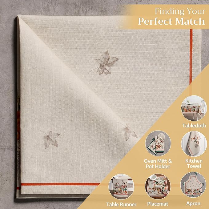 Maison d' Hermine Cloth Napkins Set of 4 100% Cotton - Image 6