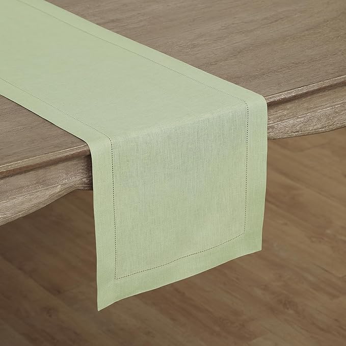 Solino Home Linen Table Runner 48 Inches - Image 2