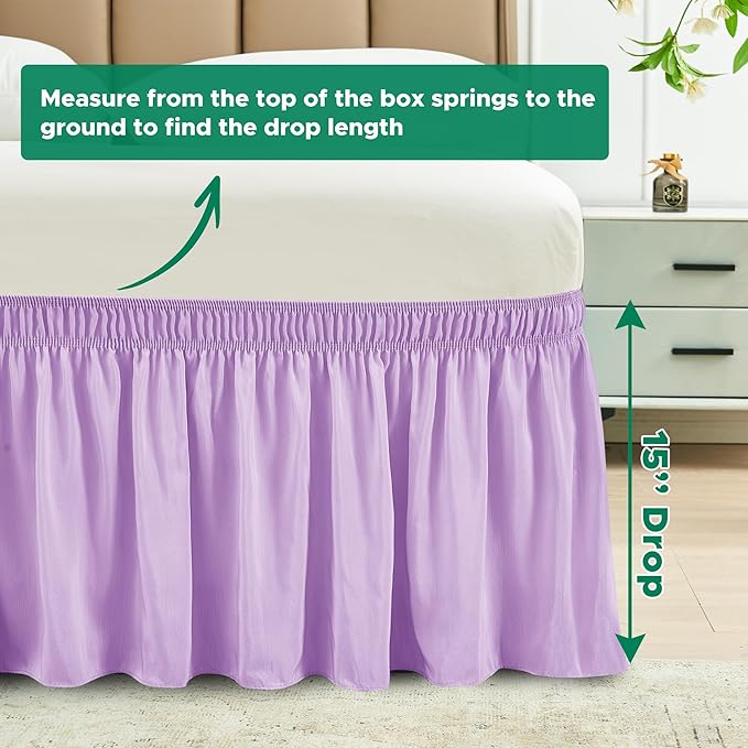 Biscaynebay Wrap Around Bed Skirts - Image 3