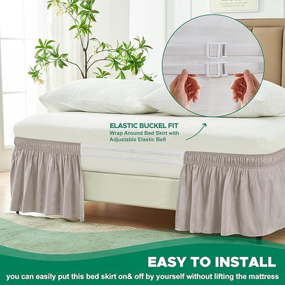 Biscaynebay Wrap Around Bed Skirts - Image 5