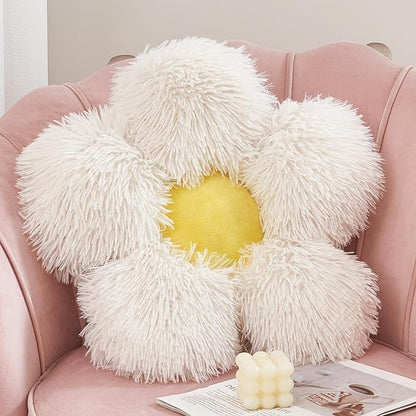 MorroMorn Flower Pillow Shaped Throw Pillows by MorroMorn
