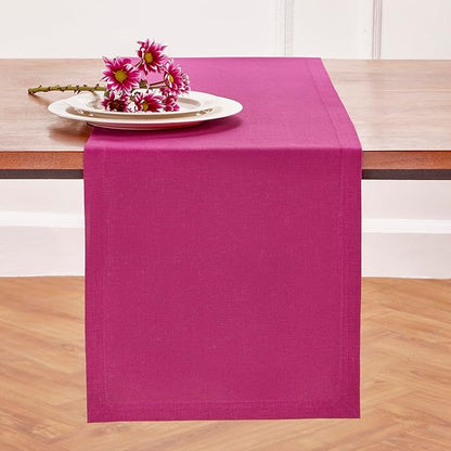 Solino Home Linen Table Runner 48 Inches - Image 2