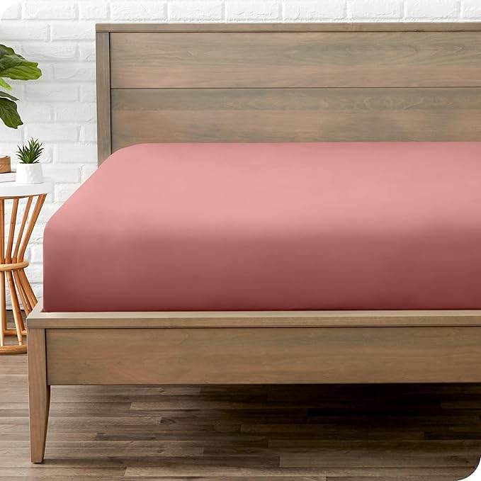 Bare Home Fitted Bottom Sheet Queen Size by BareHome