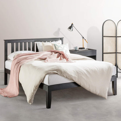 mellow marley 14 inch solid wood platform bed, main product view