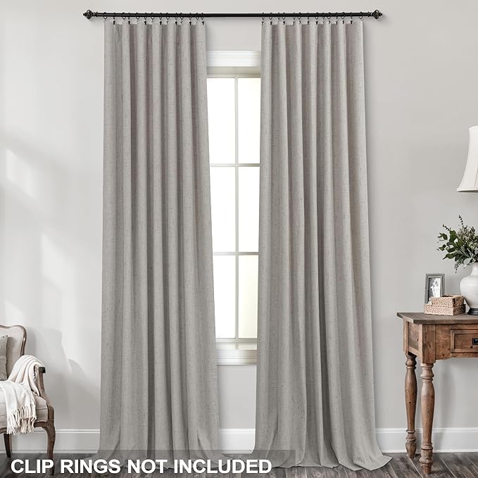 KOUFALL 108 Inch Curtains Long - Image 3