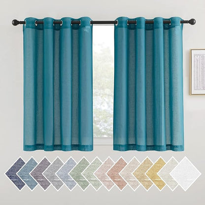 NICETOWN Small Curtains 45 inch Length by NICETOWN