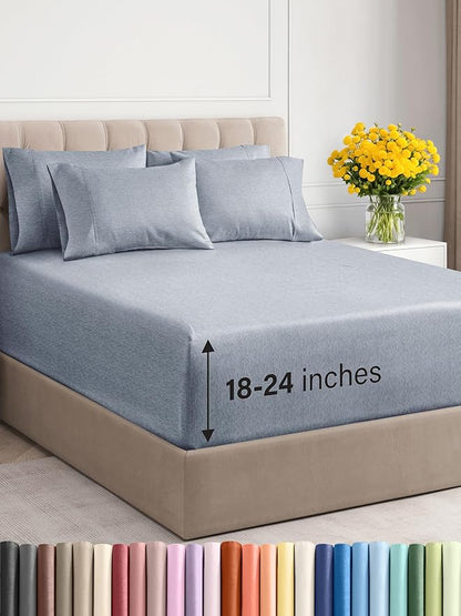 Extra Deep Queen Sheet Set by CGKUnlimited