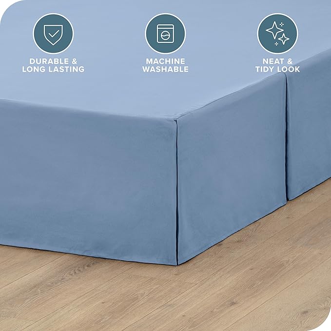 Bare Home King Bed Skirt - Image 2