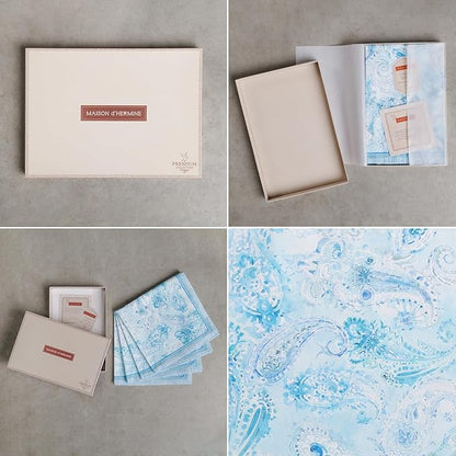 Maison d' Hermine Napkin 100% Combed Cotton Premium 20"x20" Decorative Washable - Image 2