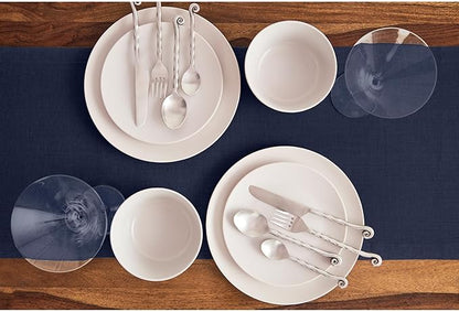Solino Home Linen Navy Blue Table Runner 48 Inches - Image 3